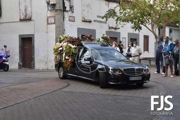 Telde despide con honores y lágrimas a su agente Martín Calzada (Foto Francisco Javier Santana)